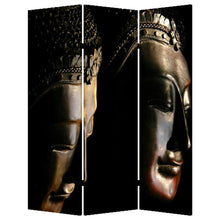 Load image into Gallery viewer, Multi Color Wood Canvas Budda Screen
