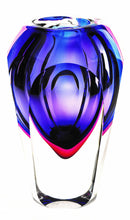 Load image into Gallery viewer, Purple Art Glass Vase
