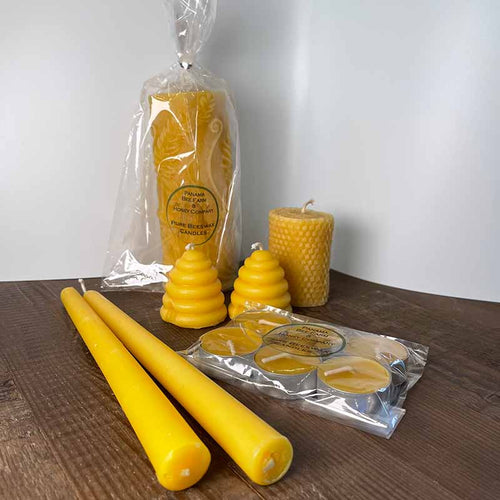 Pure Beeswax Candles | Natural Beeswax Candles | The Merry Oaks