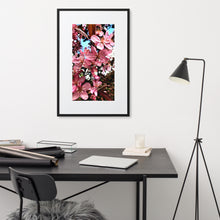 Load image into Gallery viewer, Peach Blossoms - Matte Paper Framed Poster With Mat
