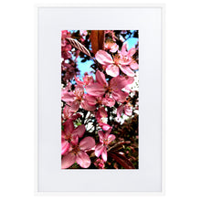 Load image into Gallery viewer, Peach Blossoms - Matte Paper Framed Poster With Mat
