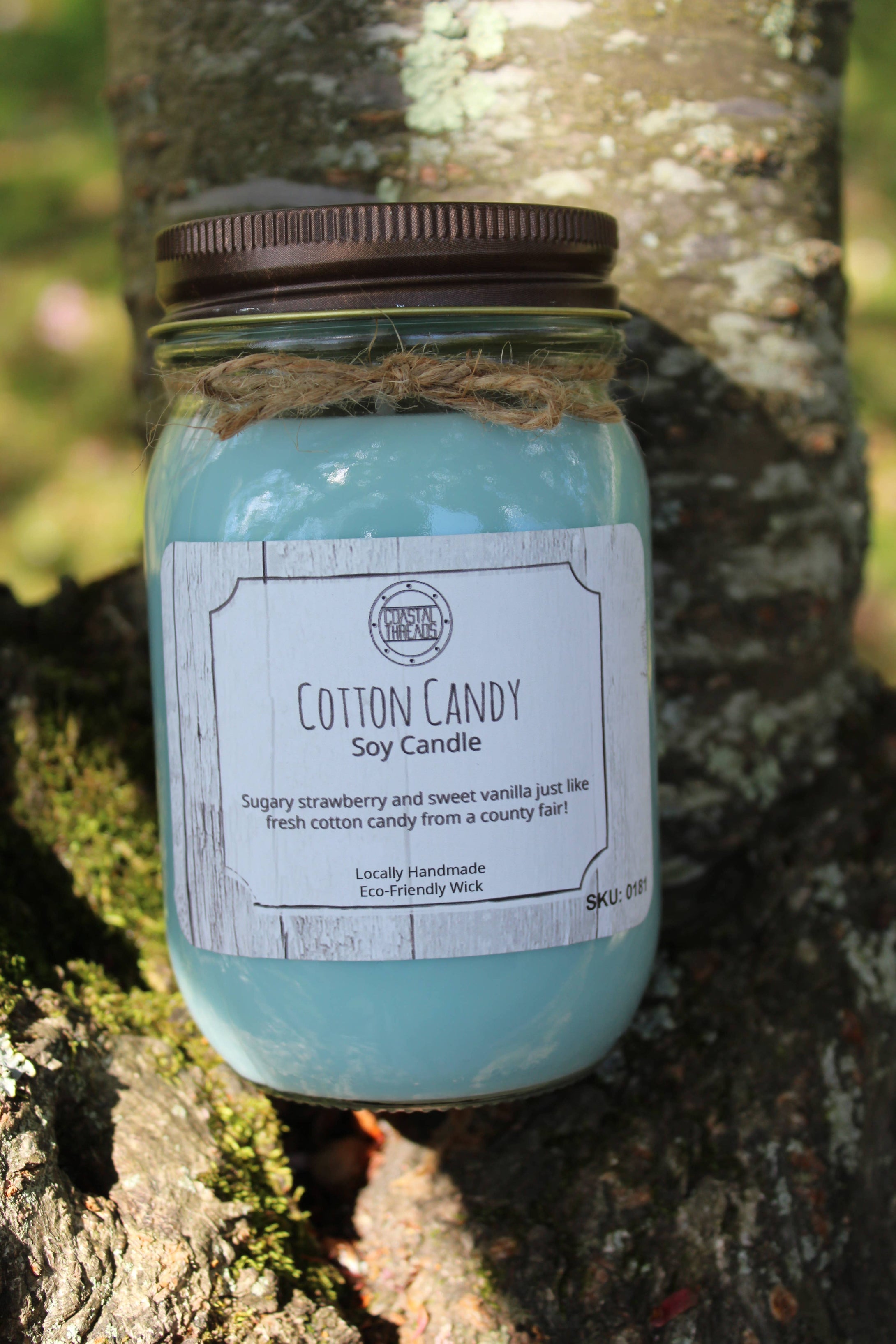 Cotton Candy Soy Candle (16 oz)