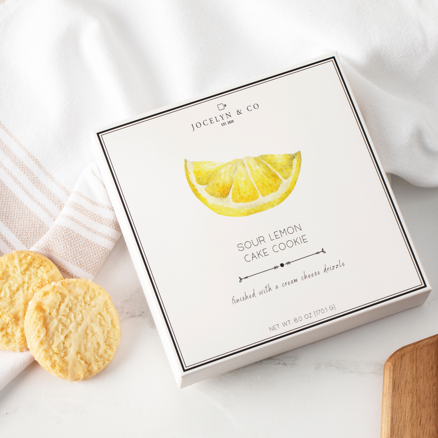 The Luxe Collection Sour Lemon Soft Cookies